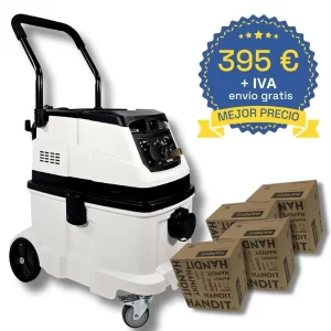 Conjunto aspiradora 40 L. para lijadora HANDIT