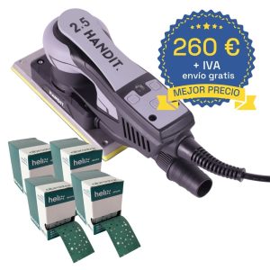 Promoción lijadora eléctrica rectangular HANDIT BRUSHLEES 70 x 197