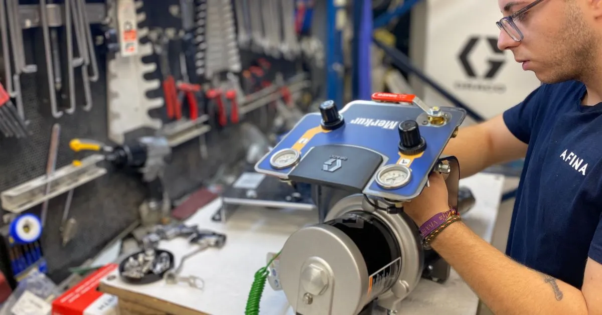 Servicio técnico oficial GRACO en España Qué ventajas ofrece AFINASuministros industriales